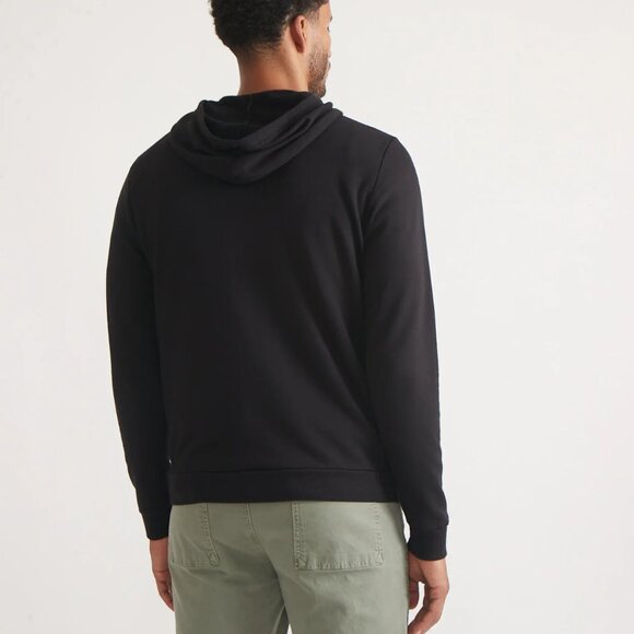 Marine Layer men's Afternoon Hoodie in Black full zip. size XL. **Logo - Picture 3 of 9